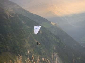Paragliding at Signal de Soi