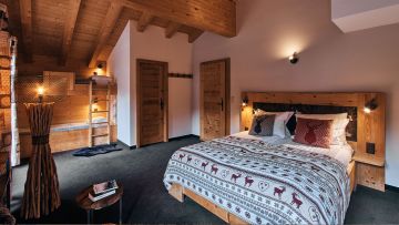 Bunk Beds and Double Bed